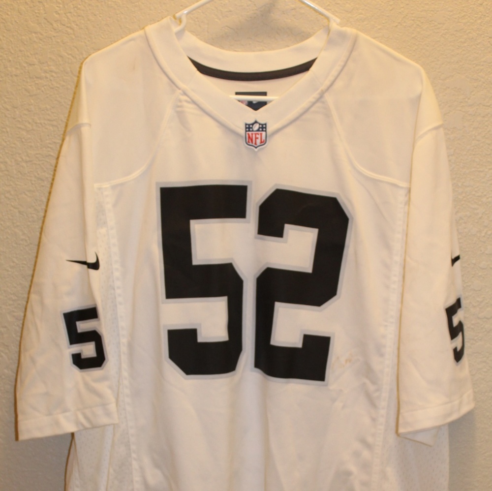 Oakland Raiders Khalil Mack Game Jersey